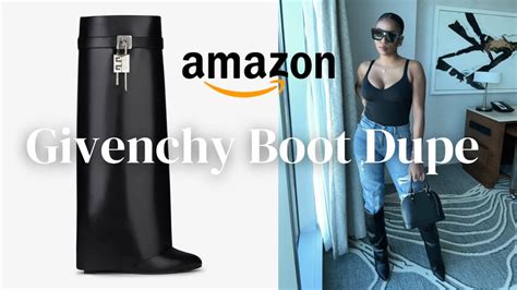 givenchy dupe boots|Givenchy shark boots look alike.